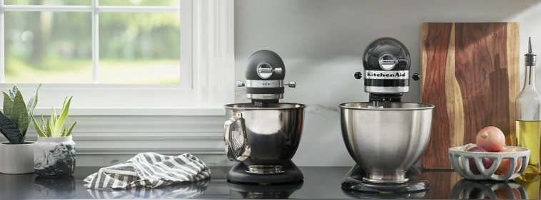 KitchenAid Mini vs full-size Artisan Stand Mixer